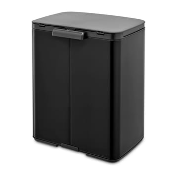 Bo avfallshink 12 L - Matte black - Brabantia