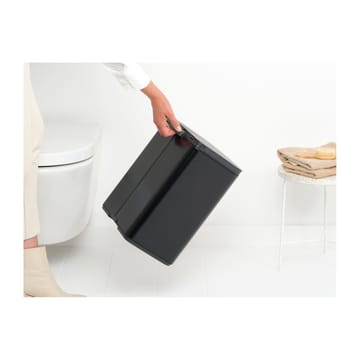 Bo avfallshink 12 L - Matte black - Brabantia