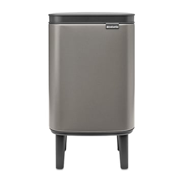 Brabantia Bo avfallshink hög 4 L Platinum