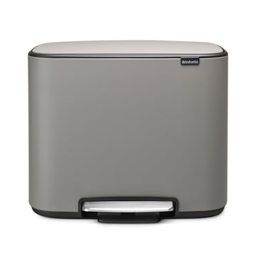 Brabantia Bo pedalhink 11+23 l mineral concrete grey