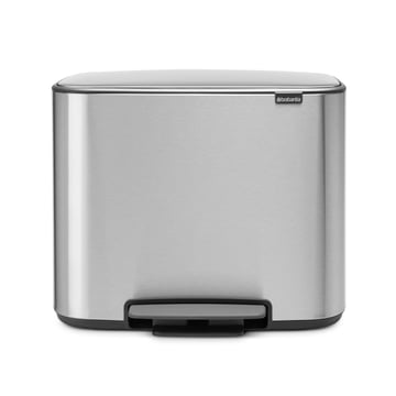 Brabantia Bo pedalhink 36 l mineral steel FFP