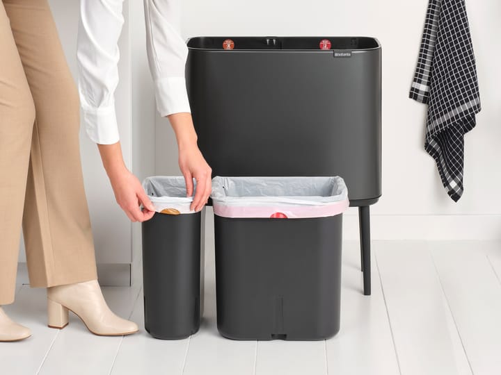 Bo touch bin 11+23 liter, Confident Grey Brabantia