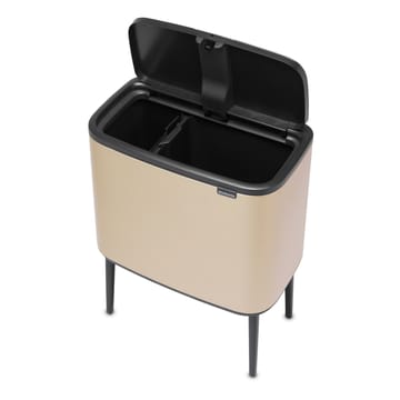 Bo touch bin 11+23 liter - Metallic Gold - Brabantia