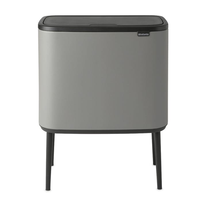 Bo touch bin 11+23 liter, Mineral concrete grey Brabantia