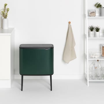 Bo touch bin 11+23 liter - Pine green - Brabantia