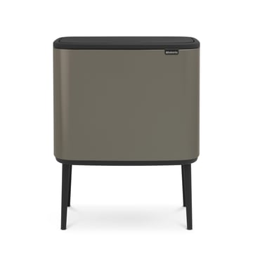 Brabantia Bo touch bin 11+23 liter platinum