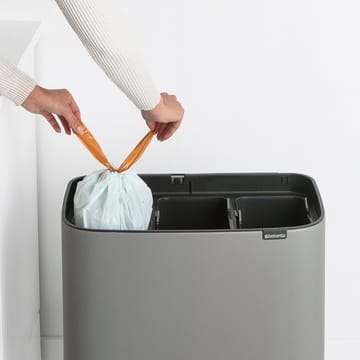 Bo touch bin 3x11 liter - Mineral concrete grey - Brabantia