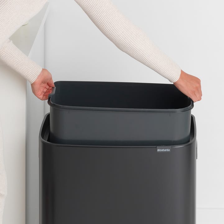 Bo touch bin 60 L, Matt svart Brabantia