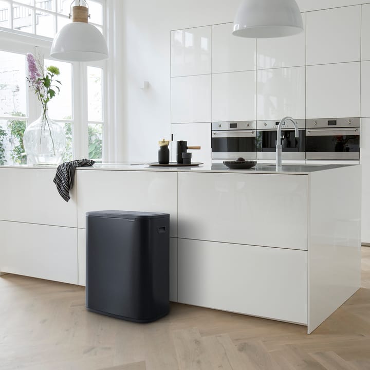 Bo touch bin 60 L, Matt svart Brabantia