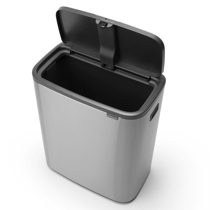 Bo touch bin 60 L, Mattborstat stål Brabantia