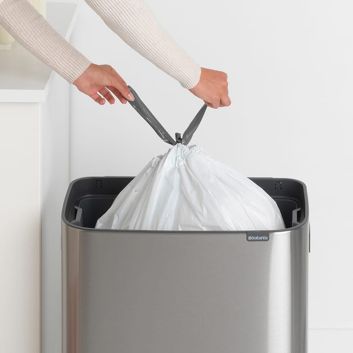 Bo touch bin 60 L, Mattborstat stål Brabantia