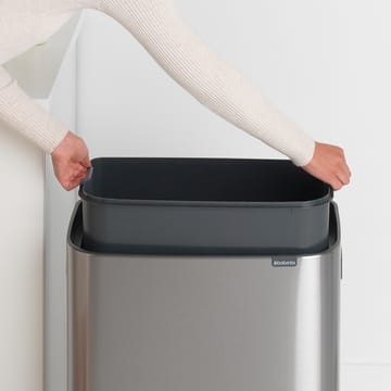 Bo touch bin 60 L - Mattborstat stål - Brabantia