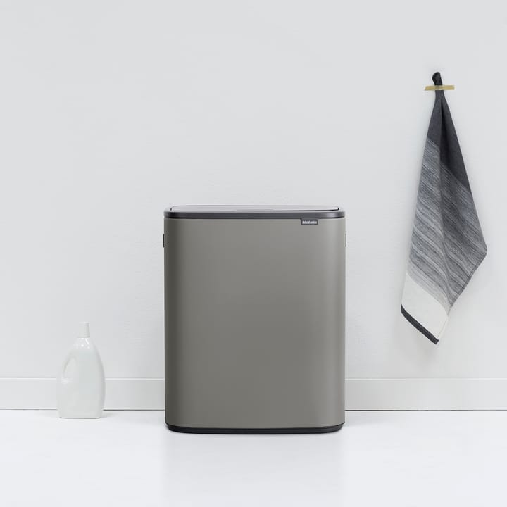 Bo touch bin 60 L, Mineral concrete grey Brabantia