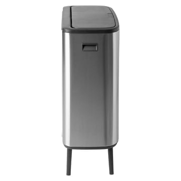 Bo touch bin high 2x30 L - Mattborstat stål - Brabantia