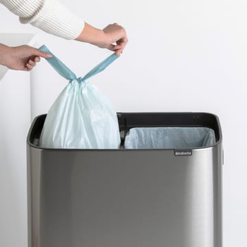 Bo touch bin high 2x30 L - Mattborstat stål - Brabantia