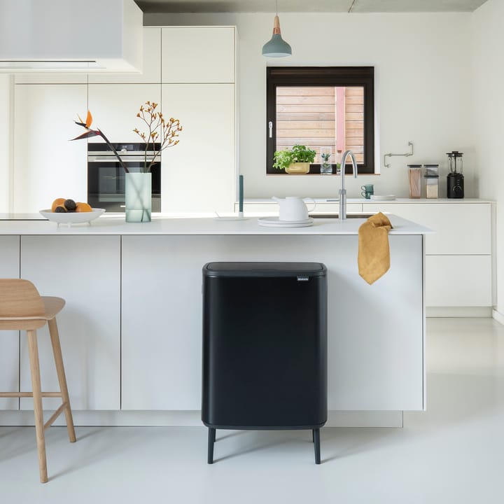 Bo touch bin high 60 L, Matt svart Brabantia