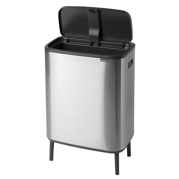 Bo touch bin high 60 L, Mattborstat stål Brabantia