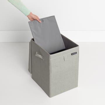 Brabantia stapelbar tvättkorg 35 liter - Grön - Brabantia