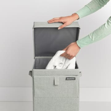 Brabantia stapelbar tvättkorg 35 liter - Grön - Brabantia