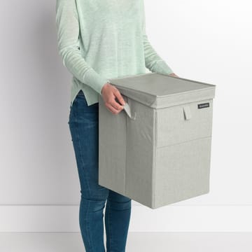 Brabantia stapelbar tvättkorg 35 liter - Grön - Brabantia