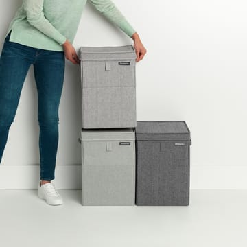 Brabantia stapelbar tvättkorg 35 liter - Grön - Brabantia