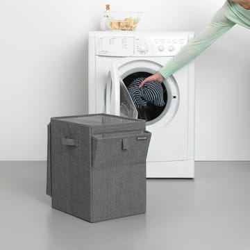 Brabantia stapelbar tv�ättkorg 35 liter - Mörkgrå - Brabantia