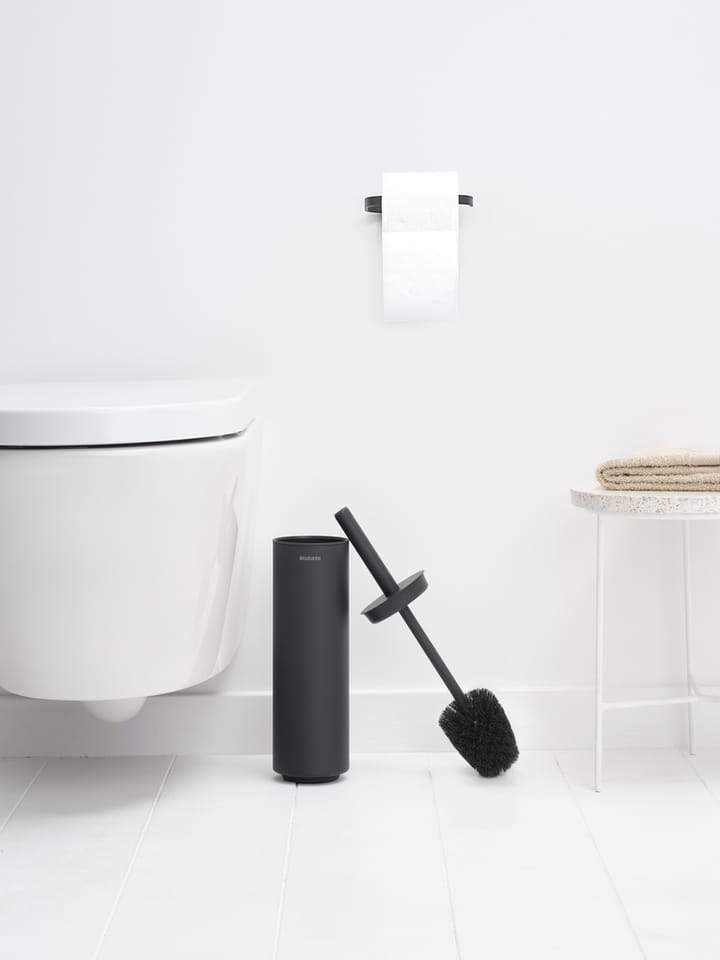 MindSet Toalettborste med Hållare, Mineral Infinite Grey Brabantia