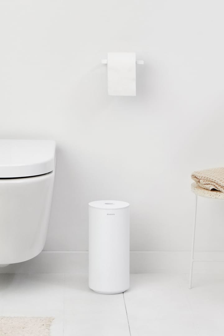 MindSet Toalettrullebehållare, Mineral Fresh White Brabantia