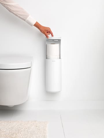 MindSet Toalettrullebehållare - Mineral Fresh White - Brabantia