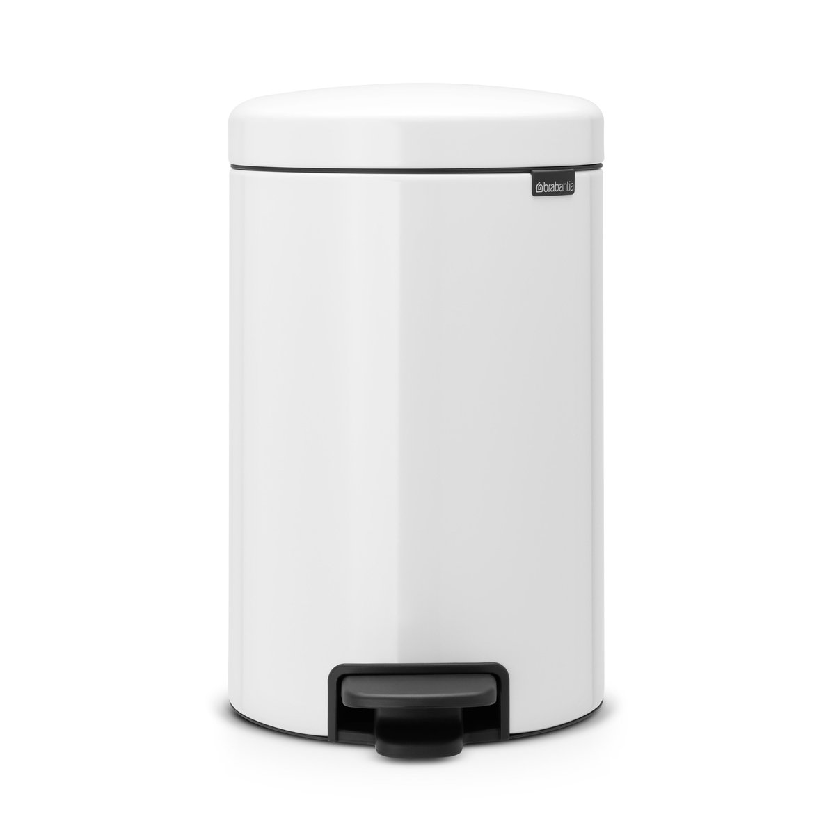 Brabantia New Icon pedalhink 12 liter white (vit)