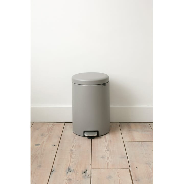 New Icon pedalhink 20 liter, Mineral concrete grey Brabantia