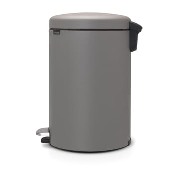 New Icon pedalhink 20 liter - Mineral concrete grey - Brabantia