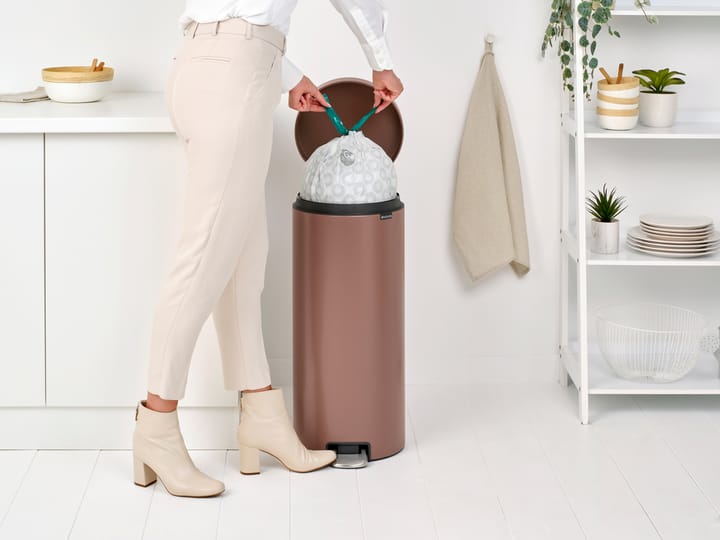 New Icon pedalhink 30 liter, Satin Taupe Brabantia