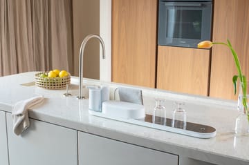 SinkStyle diskbänksorganiserare set 4 delar - Mineral Fresh White - Brabantia