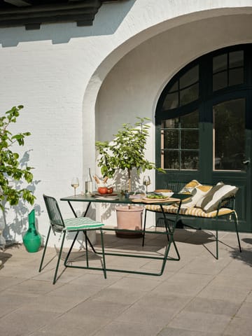 Eden bänk med armstöd - Forest green - Broste Copenhagen