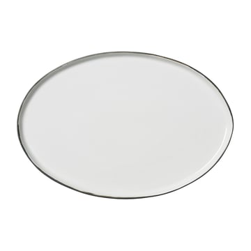 Broste Copenhagen Esrum fat oval 26,5×39 cm Ivory-grey