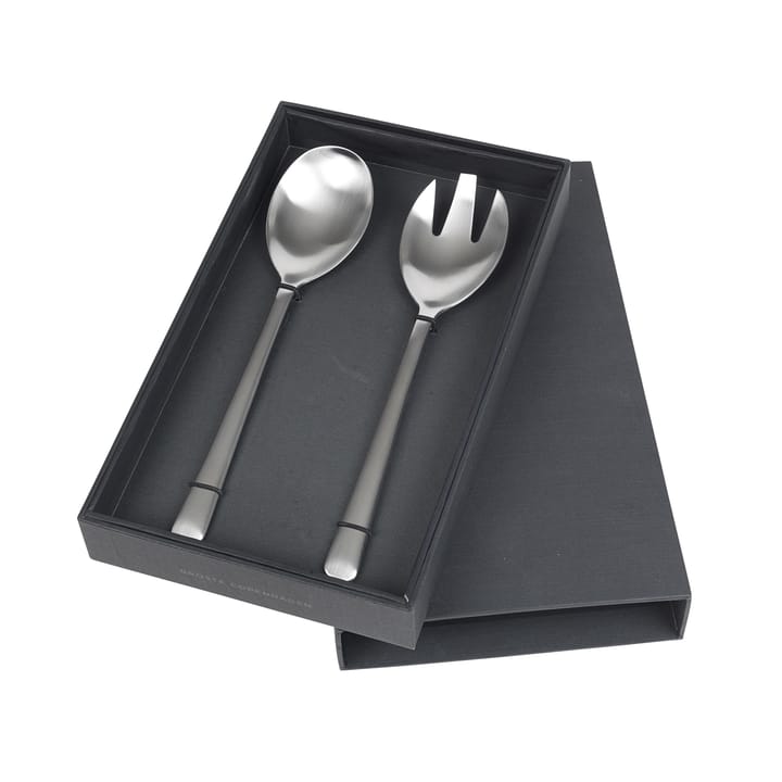 Hune salladsbestick 2 delar - brushed satin - Broste Copenhagen