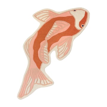 Broste Copenhagen Koi matta 97×120 cm Pumkin orange