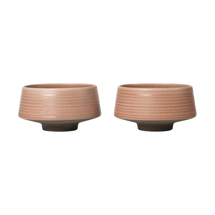 Miko skål Ø14 cm 2-pack, Dusty pink Broste Copenhagen