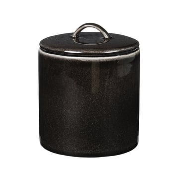 Broste Copenhagen Nordic Coal burk med lock 12 cm