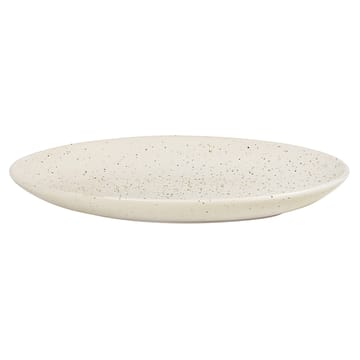 Nordic Vanilla fat ovalt 22 cm - Cream with grains - Broste Copenhagen