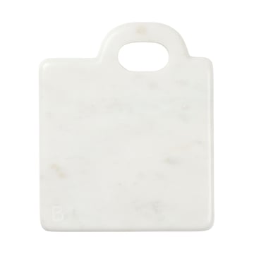 Broste Copenhagen Olina skärbräda 14×17 cm White marble