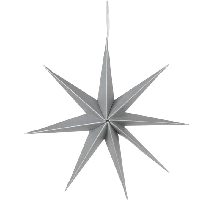 Star pappersstjärna Ø50 cm, Silver Broste Copenhagen