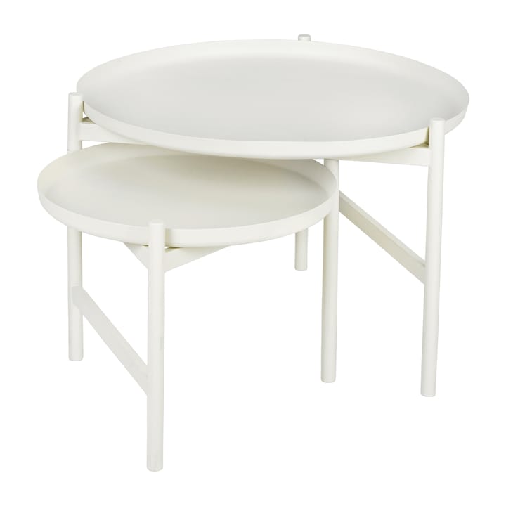 Turner table sidobord Ø70 cm, White Broste Copenhagen