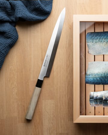 Bunmei yanagi sashimikniv enkelslipad 27 cm - Rostfritt stål - Bunmei