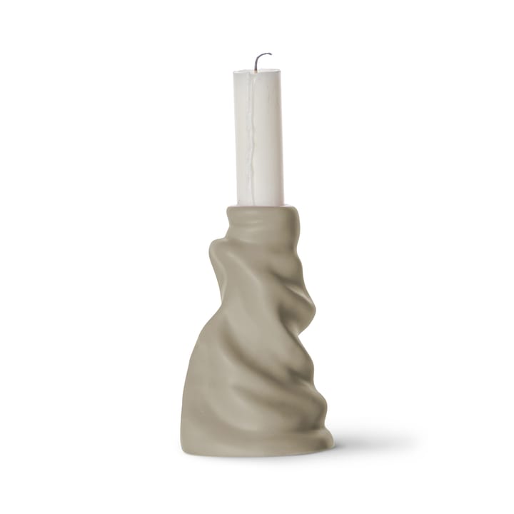 Soft ice cream ljusstake 10 cm, Beige Byon