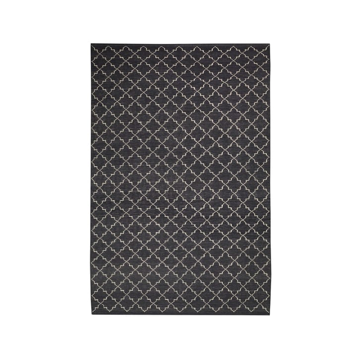 New Geometric Matta, Dark grey/off white-234x323 cm Chhatwal & Jonsson