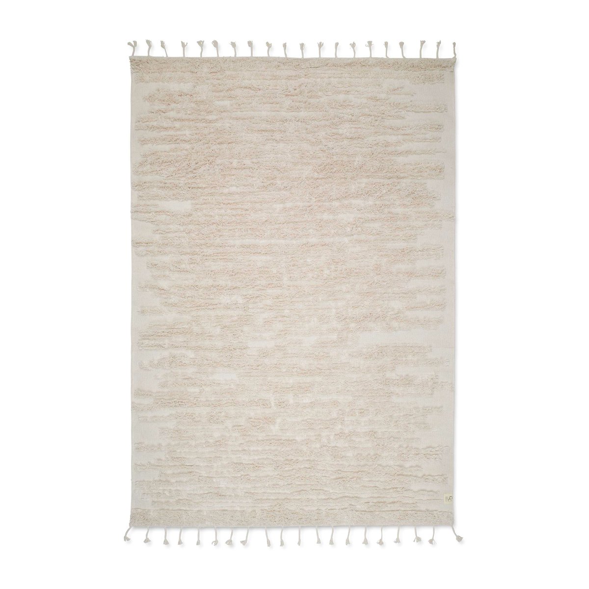 Classic Collection River matta 250x350 cm White