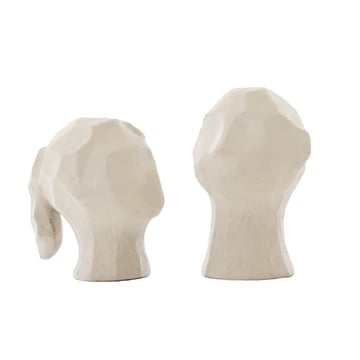 Cooee Design Benedict och Amal sculpture Limestone