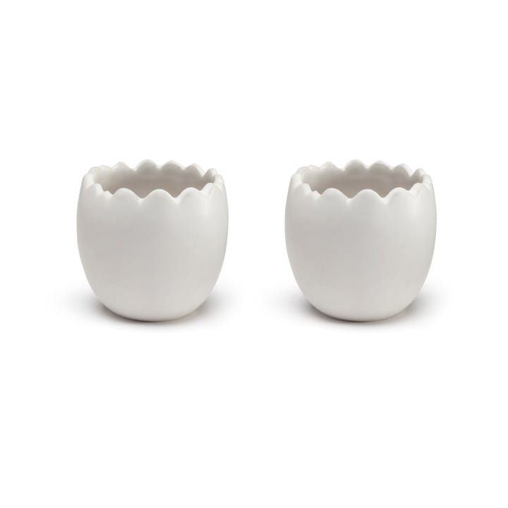 Cooee äggkopp 2-pack - White - Cooee Design